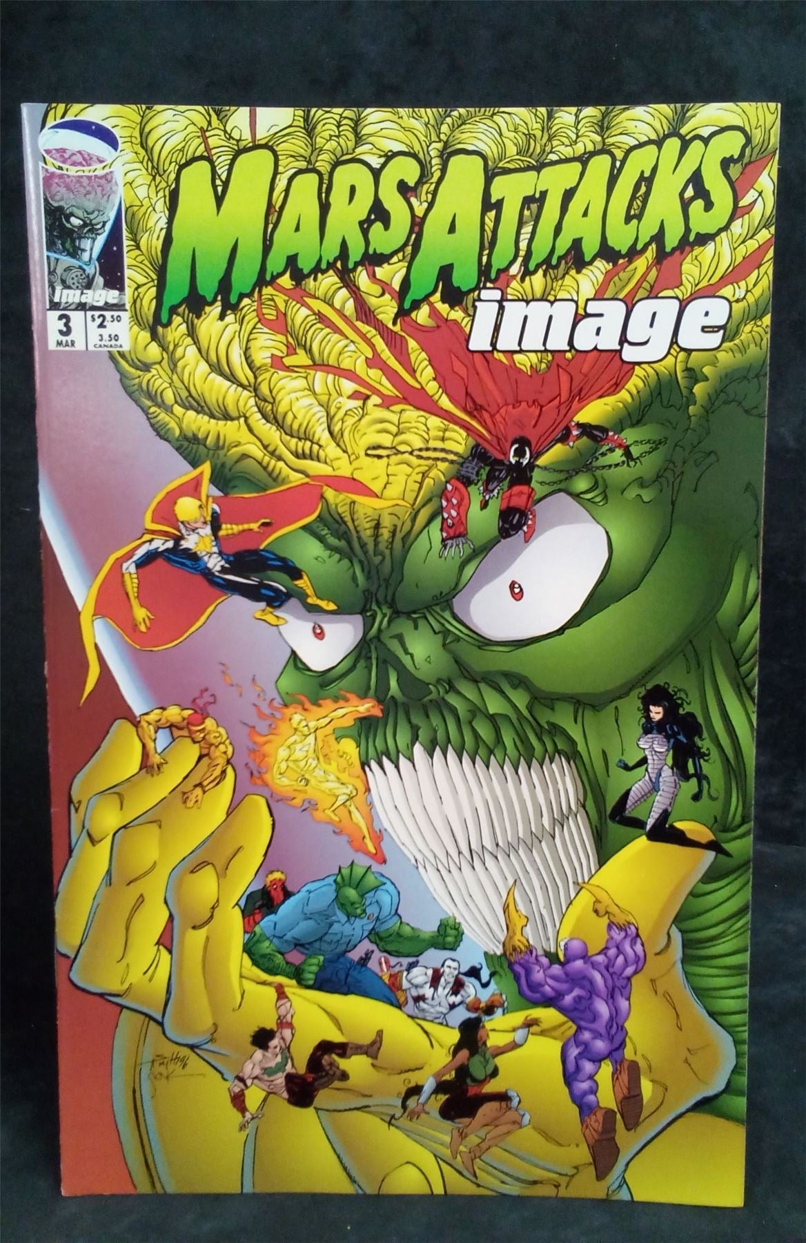 Mars Attacks Image #3 1997 Image Comics Comic Book