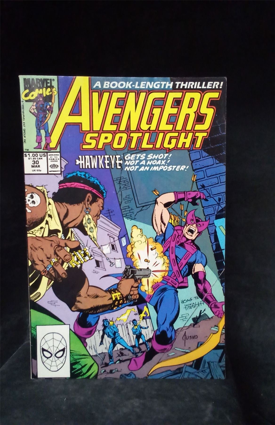 Avengers Spotlight #30 1990 Marvel Comics Comic Book