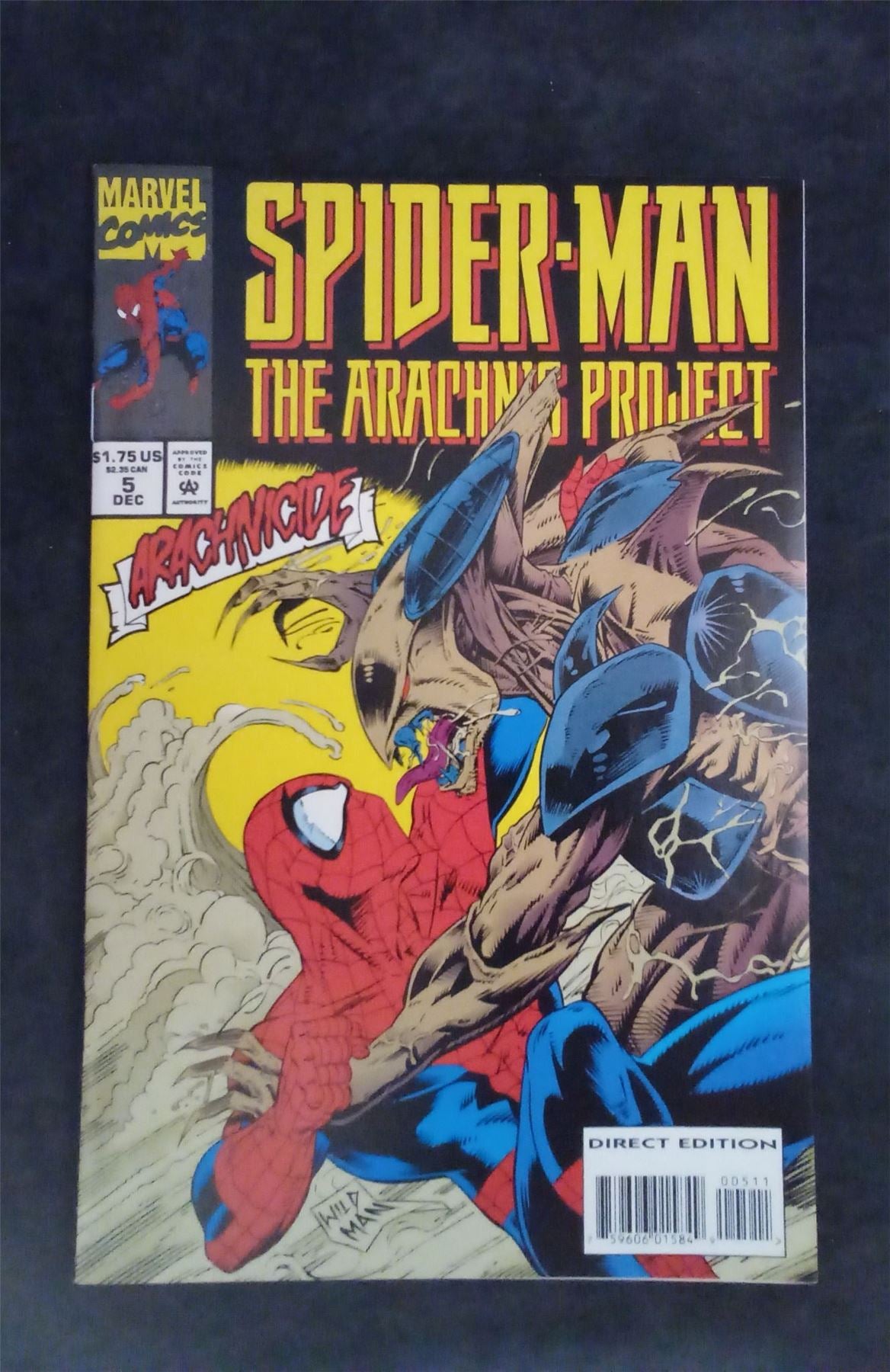 Spider-Man: The Arachnis Project #5 1994 marvel Comic Book