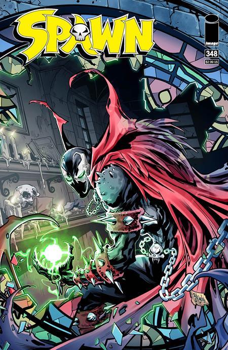 Spawn #348 Cvr A Ze Carlos Cardstock Image Comics Comic Book