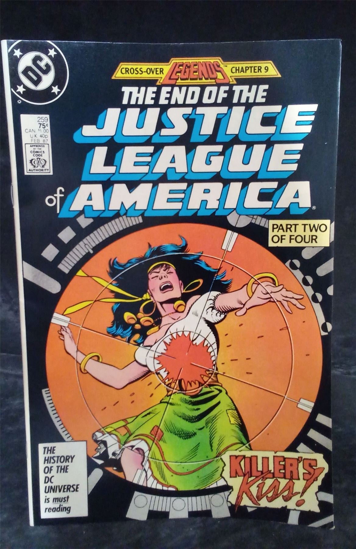 Justice League of America #259 1987 DC Comics Comic Book
