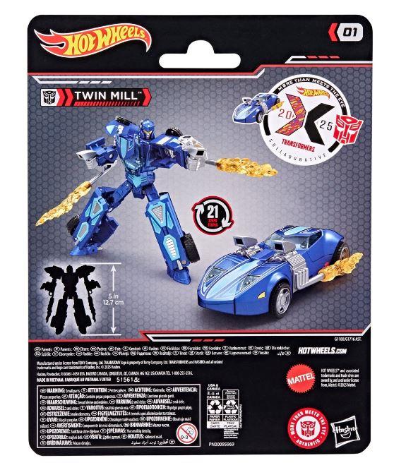 Hot Wheels x Transformers Collaborative Twin Mill by Hasbro