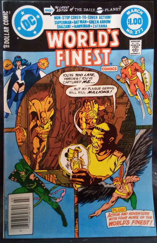 World's Finest Comics #277 1982 DC Comics Comic Book