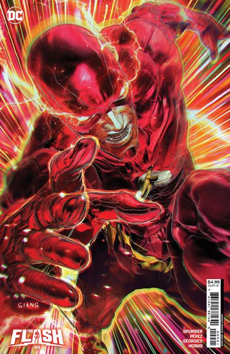 Flash #9 Cvr B John Giang Card Stock Var DC Comics Comic Book