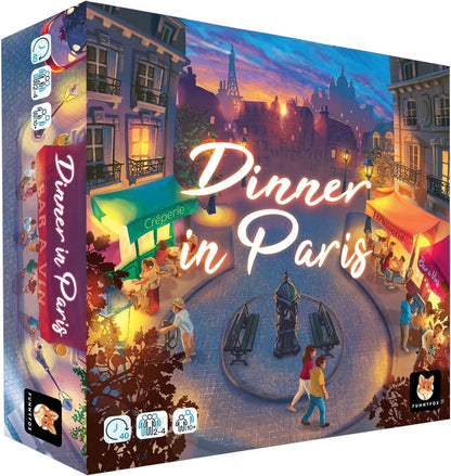 Dinner in Paris Board Game by Funnyfox Games