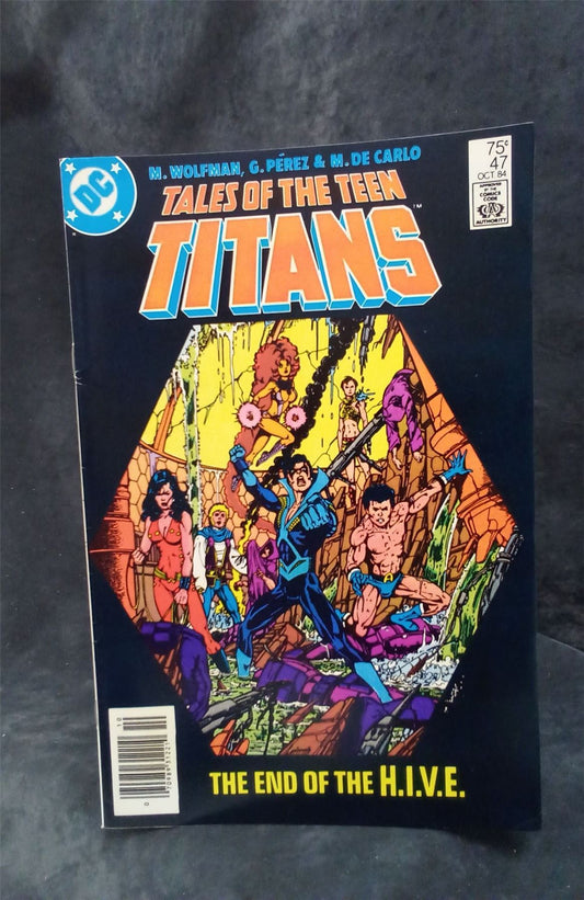Tales of the Teen Titans #47 1984 DC Comics Comic Book