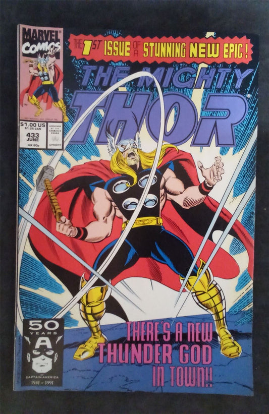 The Mighty Thor #433 1991 marvel Comic Book marvel Comic Book