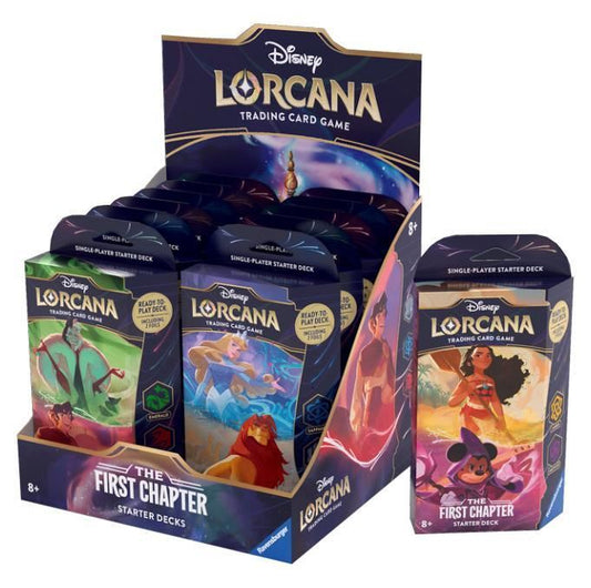 Disney Lorcana: The First Chapter Starter Deck - Emerald/Ruby