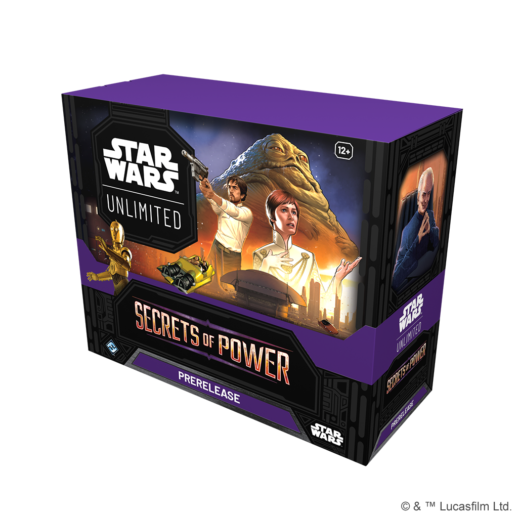 Star Wars Unlimited TCG Secrets of Power Prerelease Box By Fantasy Flight Games