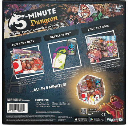 5 Minute Dungeon By  Wiggles 3D Board Game