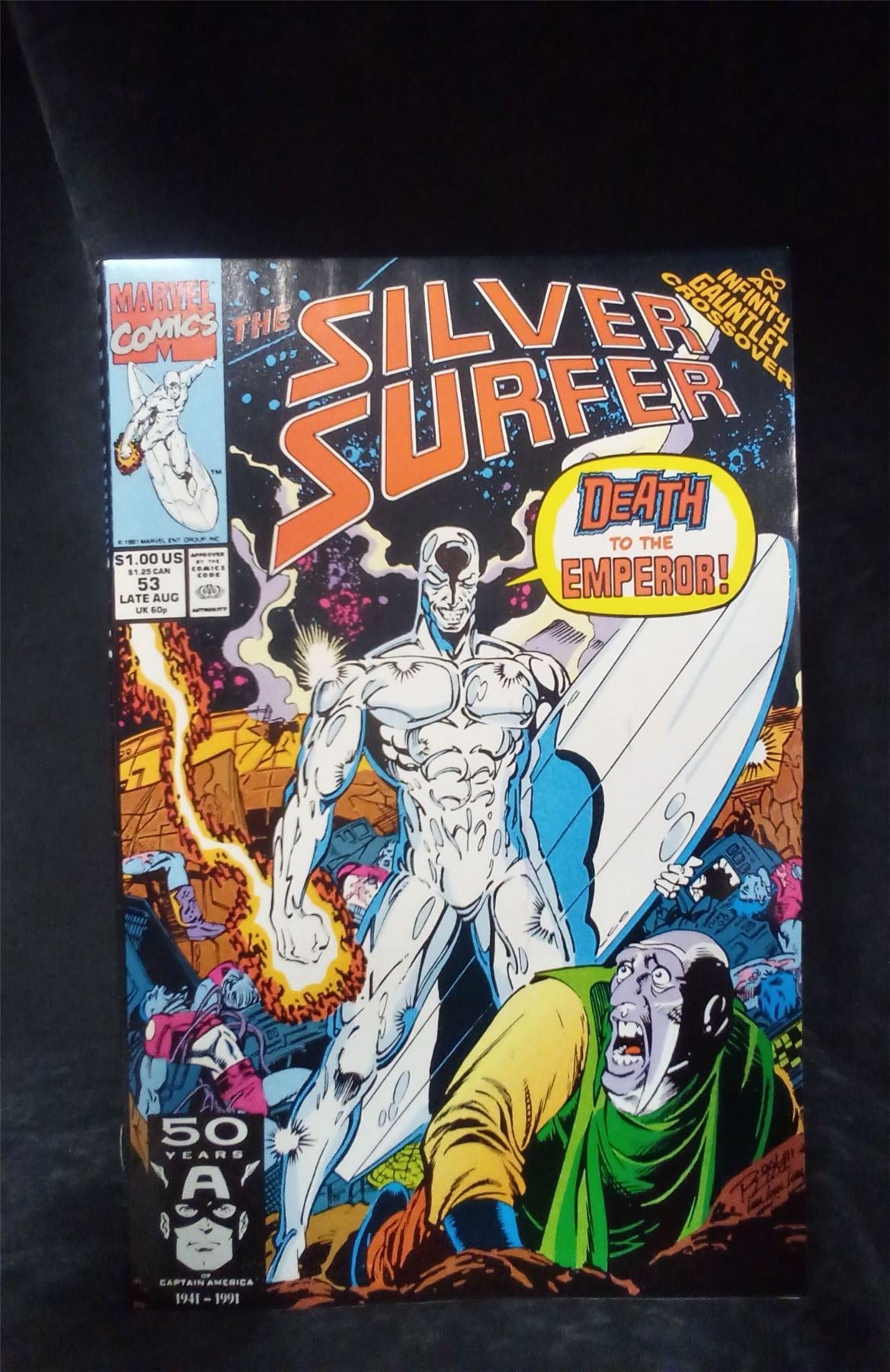 Silver Surfer #53 1991 Marvel Comic Book