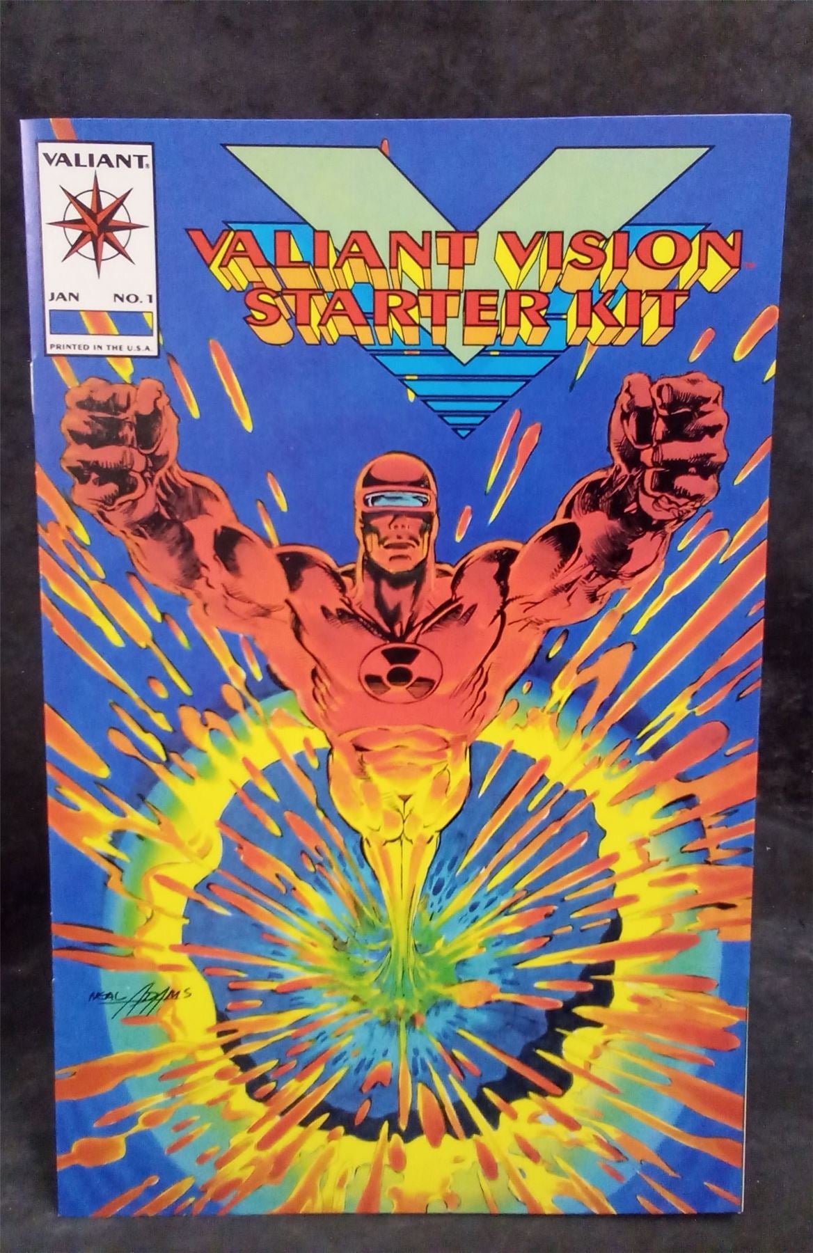 Valiant Vision Starter Kit #1 w/ poster & glasses 1994  Comic Book