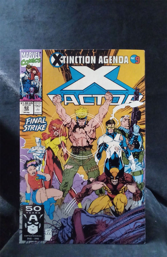 X-Factor #62 1991 Marvel Comics Comic Book