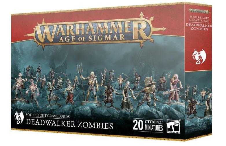 Warhammer Age of Sigmar- Soulblight Gravelords: Deadwalker Zombies 91-07 by Games Workshop
