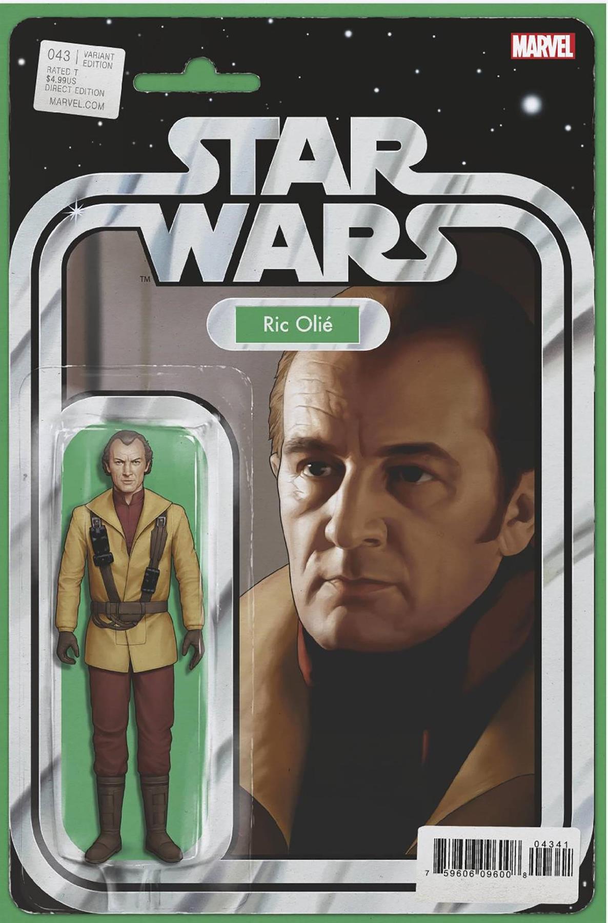 Star Wars #43 Jtc Action Figure Var Marvel Prh Comic Book 2024