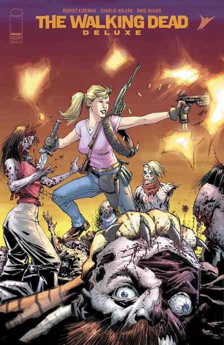 Walking Dead Deluxe #112 Cvr C Whilce Portacio & Alex Sinclair Connecting Var (mr) Image Comics Comic Book