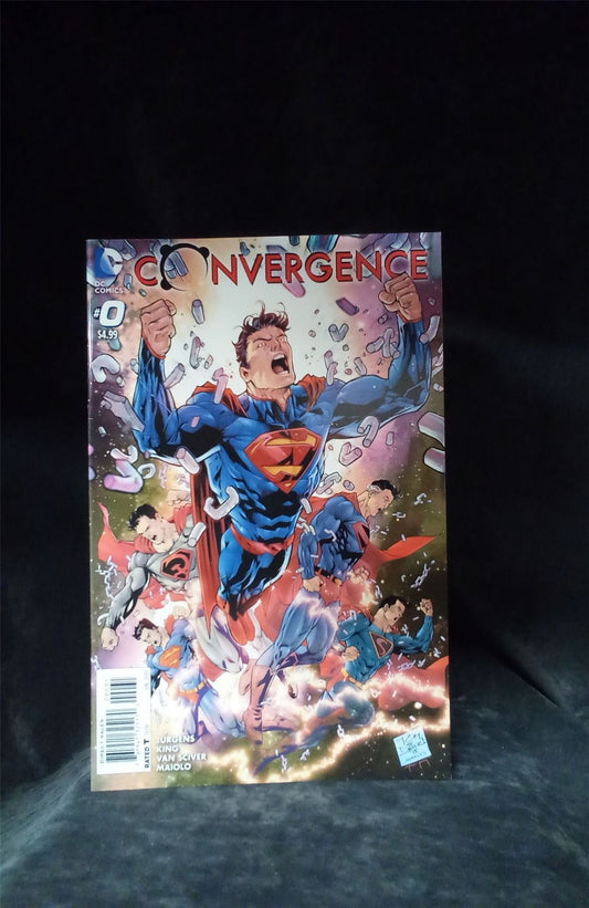 Convergence #0 Daniel Cover 2015 DC Comics Comic Book