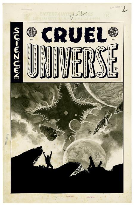 Ec Cruel Universe #1 (of 5) Cvr G Inc 1:20 Jh Williams Iii B&w Artist Edition Var (mr) Oni Press Comic Book