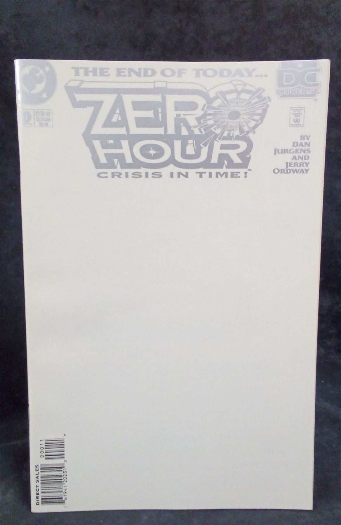 Zero Hour: Crisis in Time #0 1994 DC Comics Comic Book