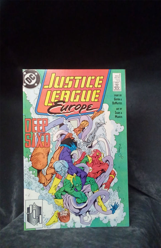 Justice League Europe #2 1989 DC Comics Comic Book
