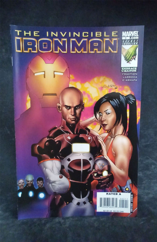 Invincible Iron Man #5 2008 Marvel Comics Comic Book