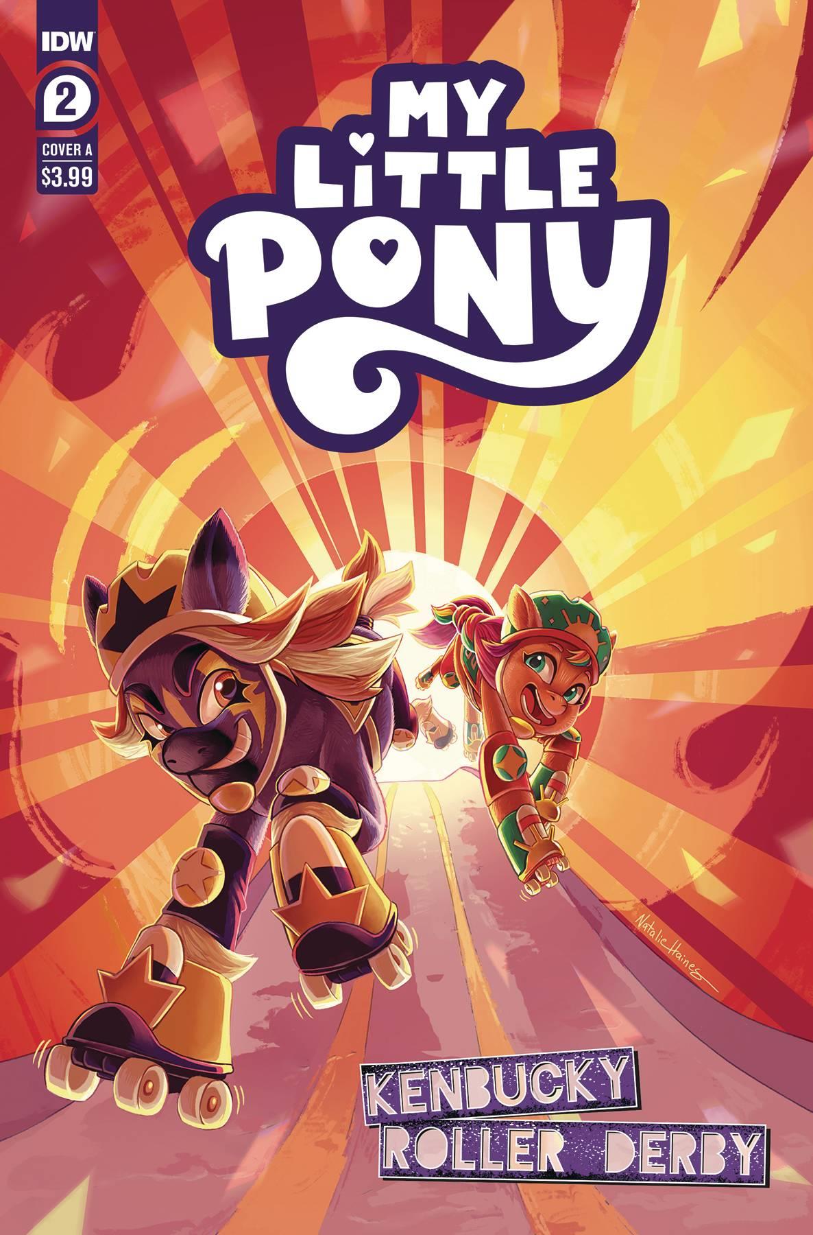 Mlp Kenbucky Roller Derby #2 Cvr A Haines Idw-prh Comic Book