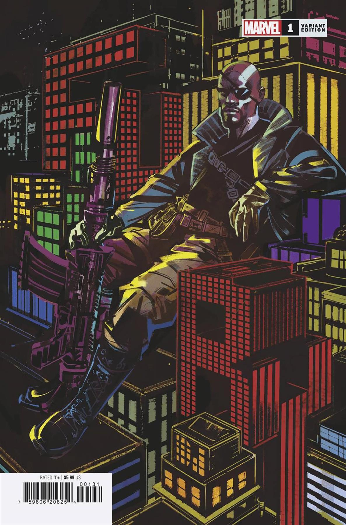 Fury #1 Del Mundo Var () Marvel Prh Comic Book 2023