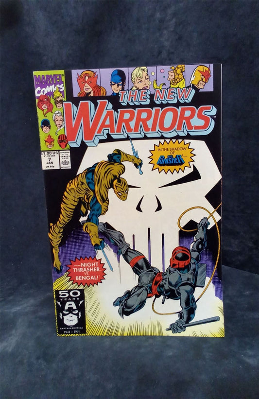 The New Warriors #7 1991 Marvel Comics Comic Book