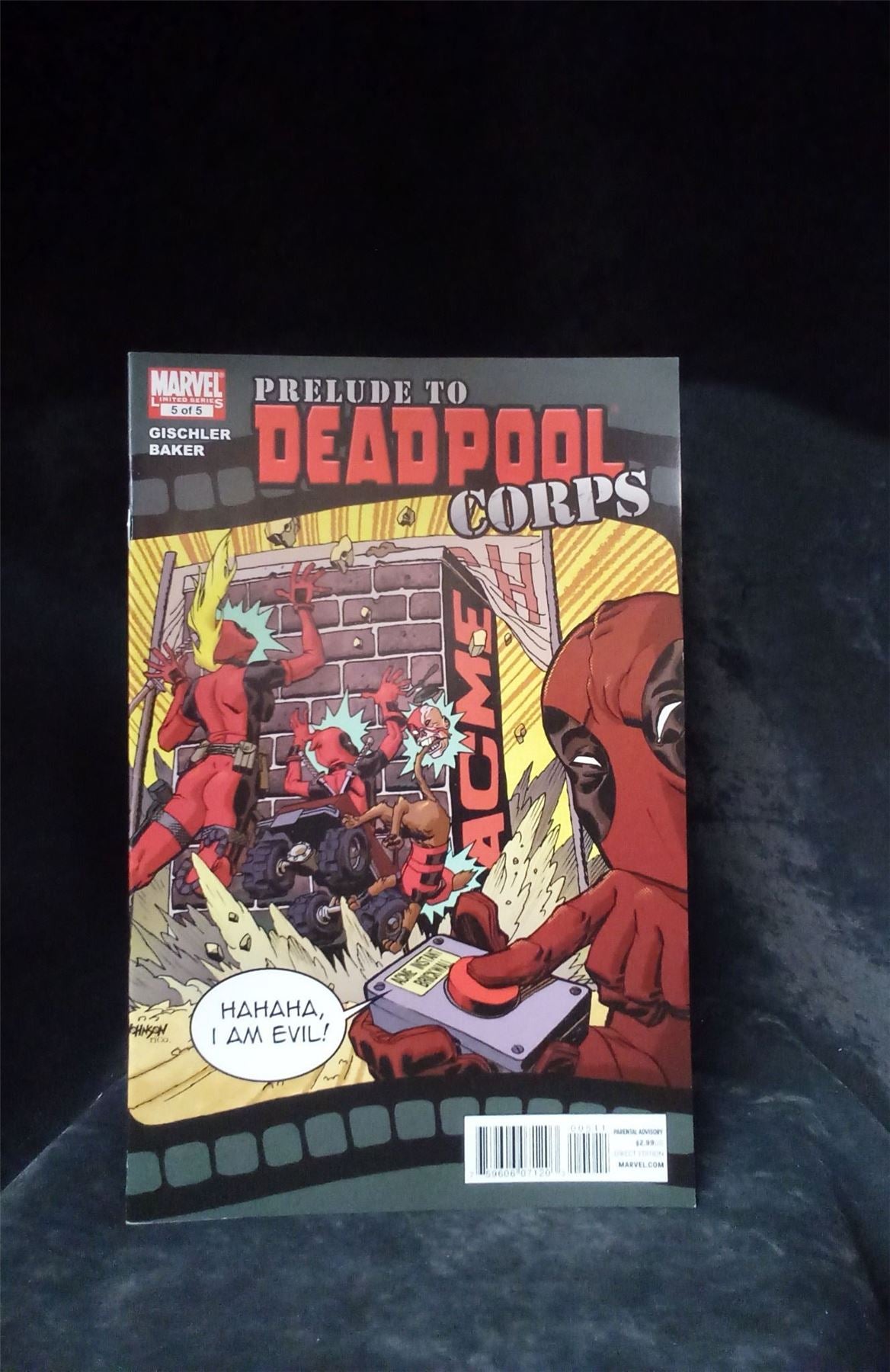 Prelude to Deadpool Corps #5 2010 Marvel Comics Comic Book