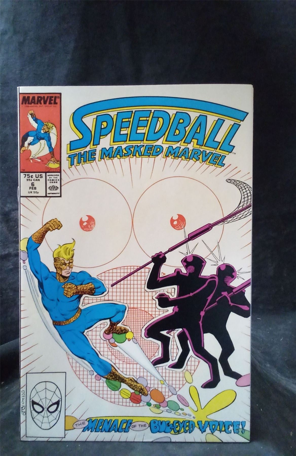 Speedball #6 1989 Marvel Comics Comic Book