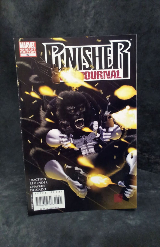 Punisher War Journal #23 Monkey Cover 2008 Marvel Comics Comic Book
