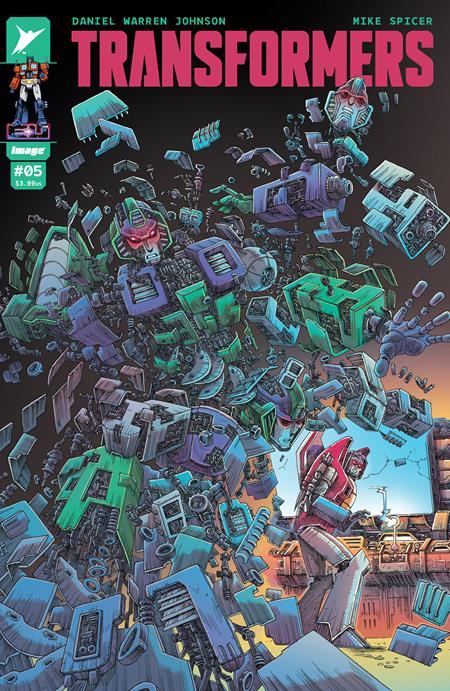 Transformers #5 Cvr B Stokoe Var Image Comics Comic Book
