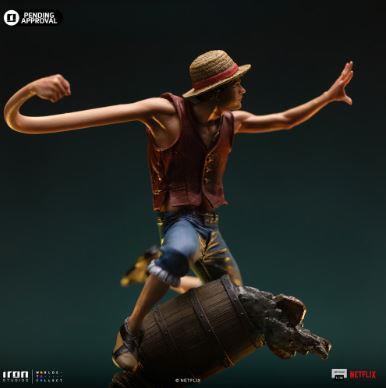 Monkey D. Luffy 1:10 Art Scale Statue Netflix One Piece By Iron Studios