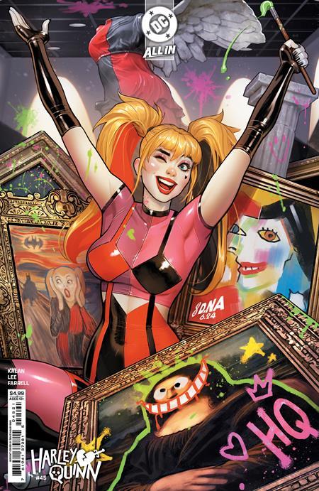 Harley Quinn #45 Cvr B David Nakayama Card Stock Var DC Comics Comic Book