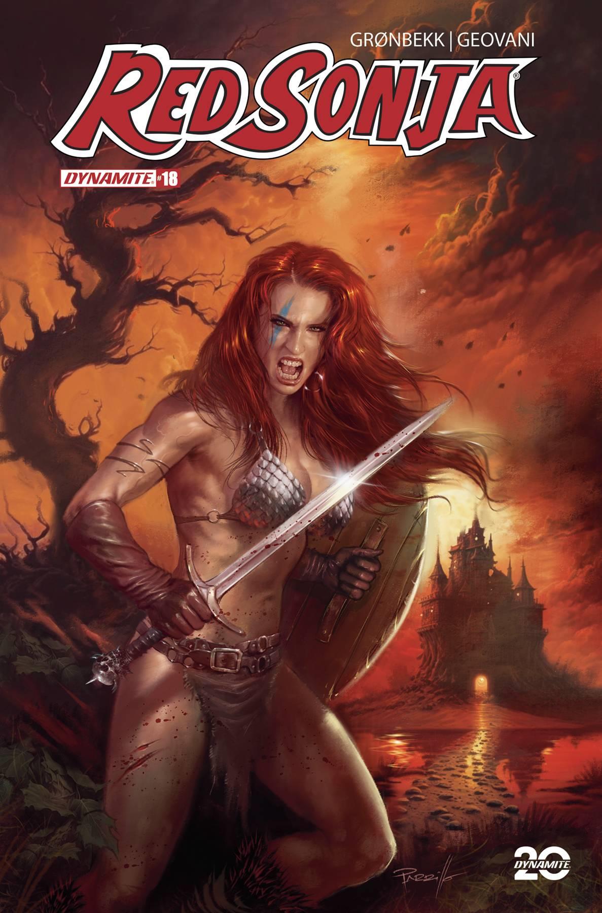 Red Sonja 2023 #18 Cvr A Parrillo Dynamite Comic Book
