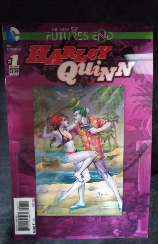 Harley Quinn: Futures End 3D Cover 2014 DC Comics Comic Book
