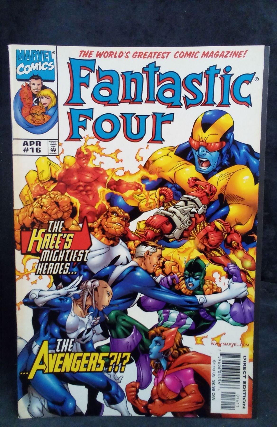 Fantastic Four #16 1999 Marvel Comics Comic Book