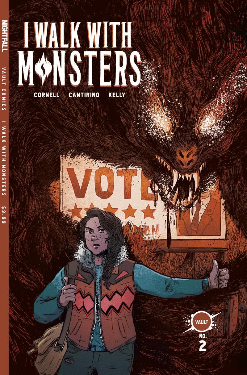 I Walk With Monsters #2 Cvr A Cantirino (mr) Vault Comics Comic Book