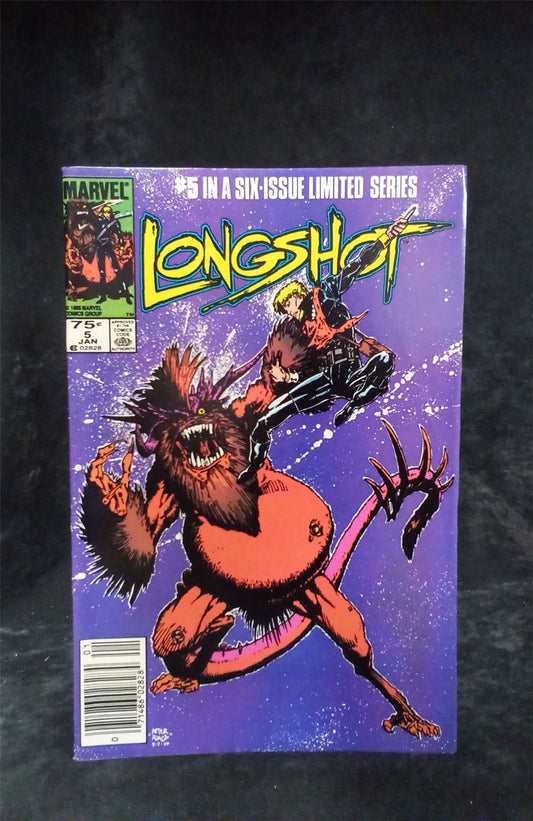 Longshot #5 1986 Marvel Comics Comic Book