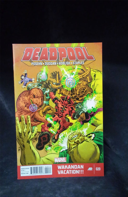 Deadpool #20 2014 Marvel Comics Comic Book