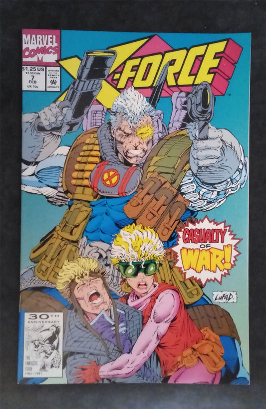 X-Force #7 1992 marvel Comic Book