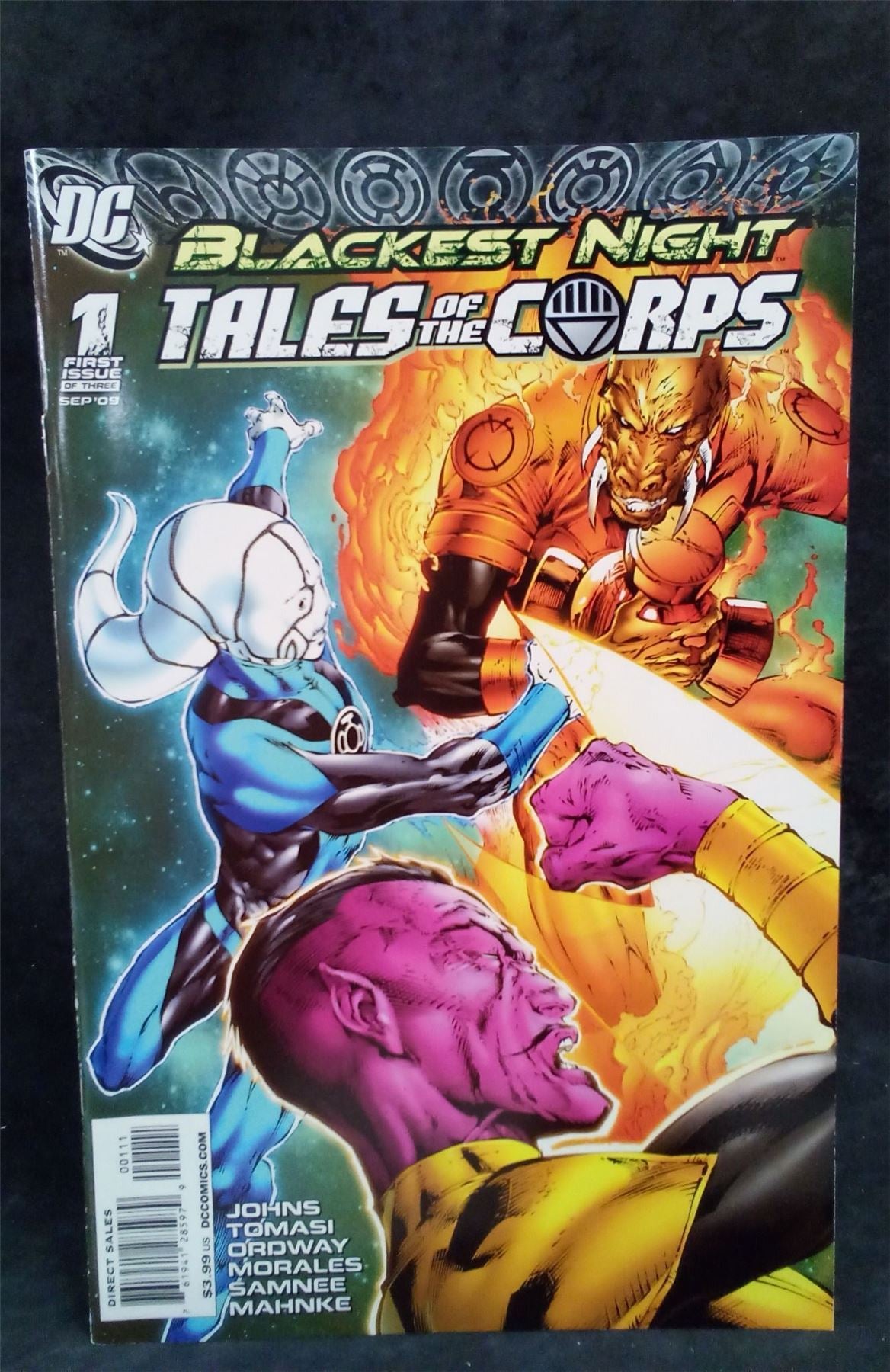 Blackest Night: Tales of the Corps #1 2009 DC Comics Comic Book