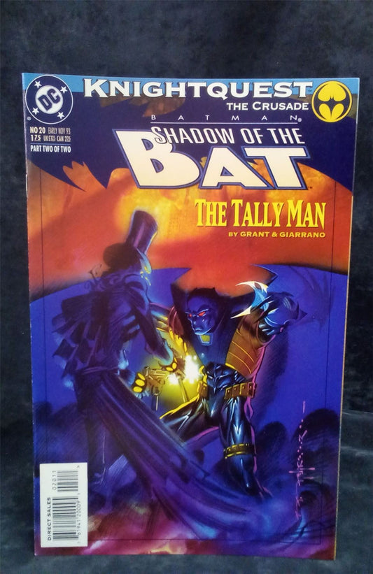 Batman: Shadow of the Bat #20 1993 DC Comics Comic Book