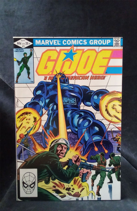 G.I. Joe: A Real American Hero #3 1982 Marvel Comics Comic Book