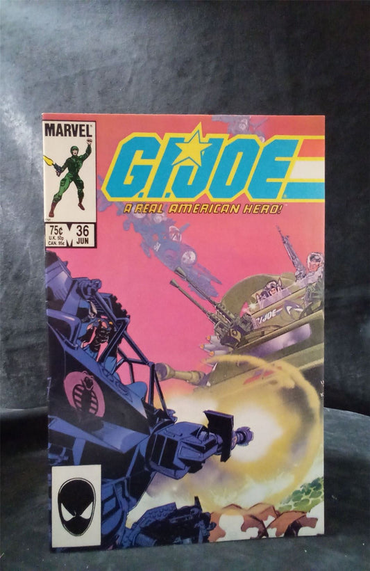 G.I. Joe: A Real American Hero #36 1985 Marvel Comics Comic Book