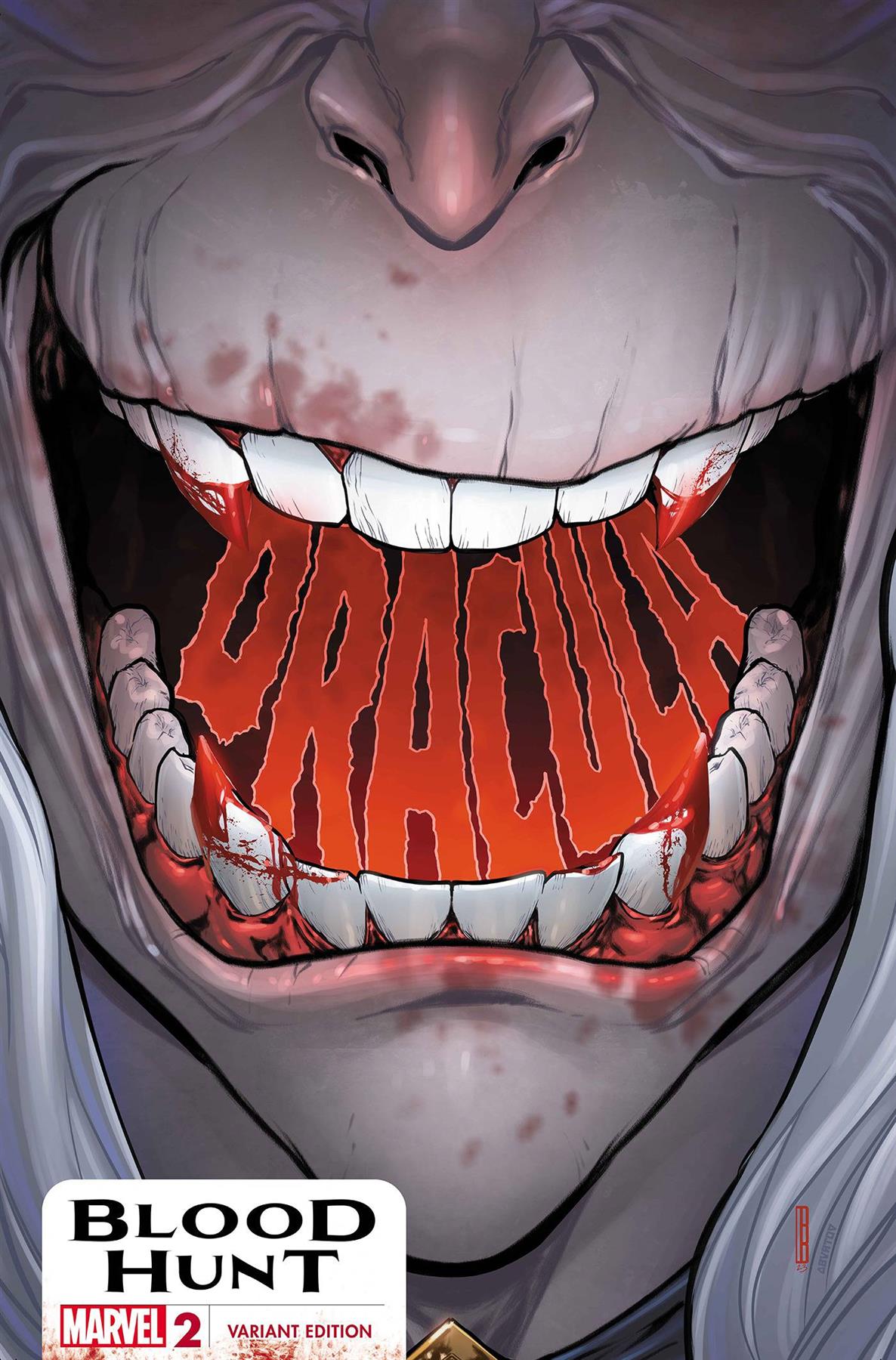 Blood Hunt #2 David Baldeon Fangs Var (David Baldeon Fangs Var) Marvel Prh Comic Book 2024