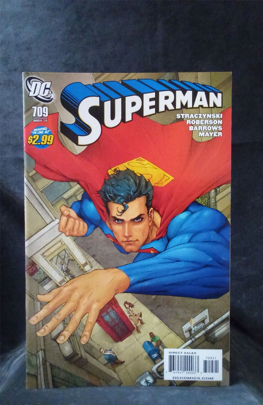 Superman #709 Variant Cover 2011 DC Comics Comic Book