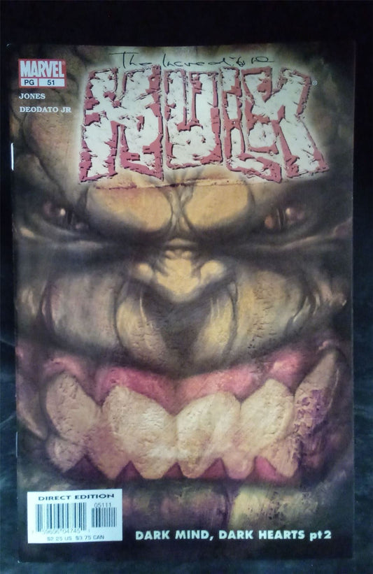 Incredible Hulk #51 2003 Marvel Comic Book