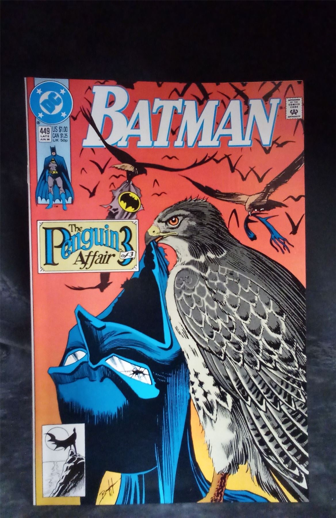 Batman #449 1990 DC Comics Comic Book