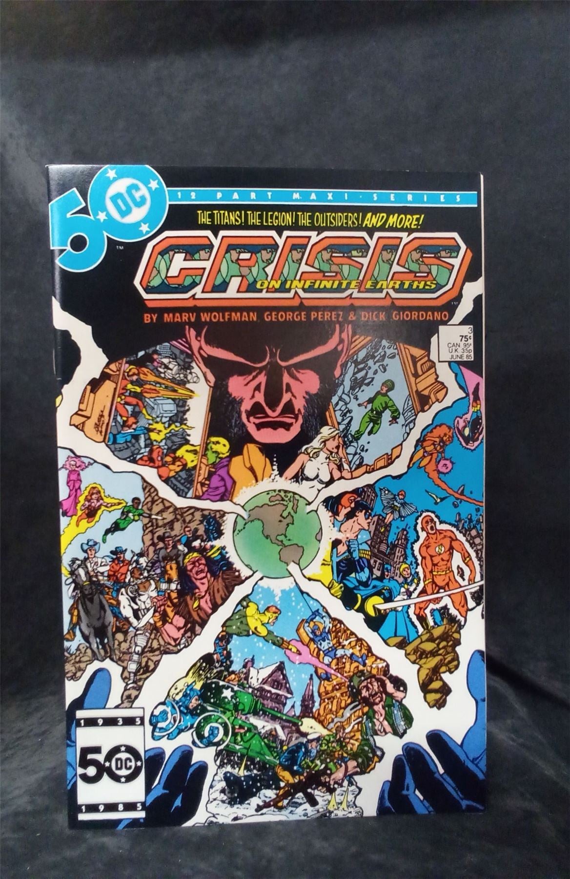 Crisis on Infinite Earths #3 1985 DC Comics Comic Book